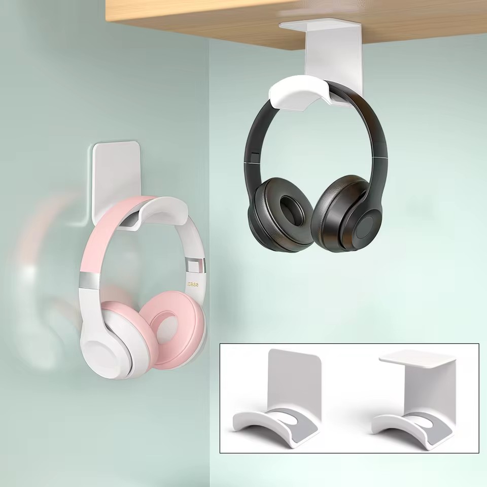 Gaming Headset - Uniwersalny samoprzylepny plastikowy uchwyt na słuchawki