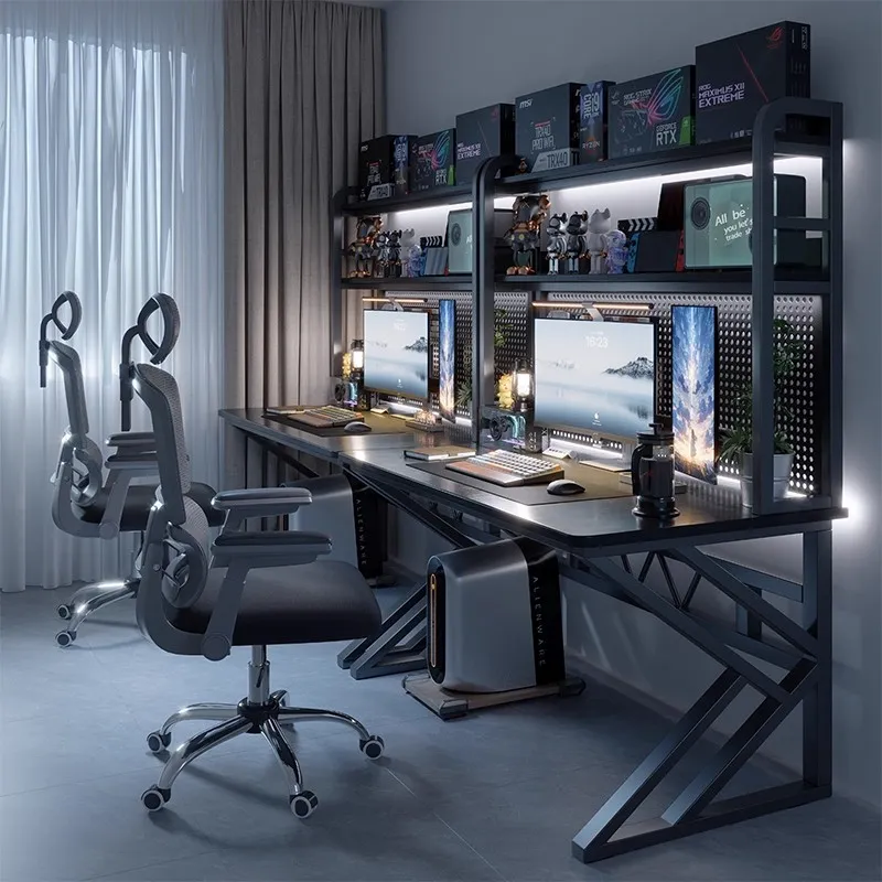 Pc Gaming Cafe - Internetowa kawiarnia, stół, komputer stacjonarny, biurko,