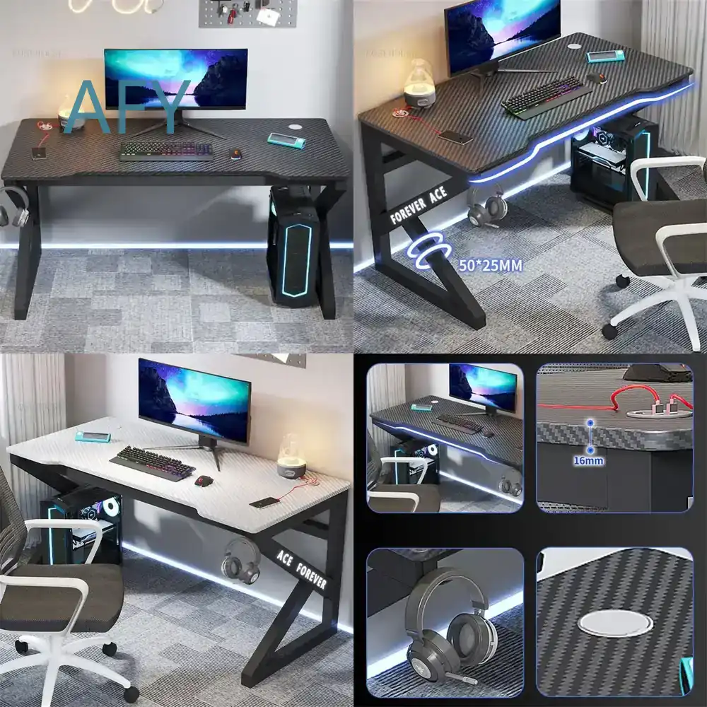 Pc Gaming Cafe - Proste biurko komputerowe do kafejki internetowej,