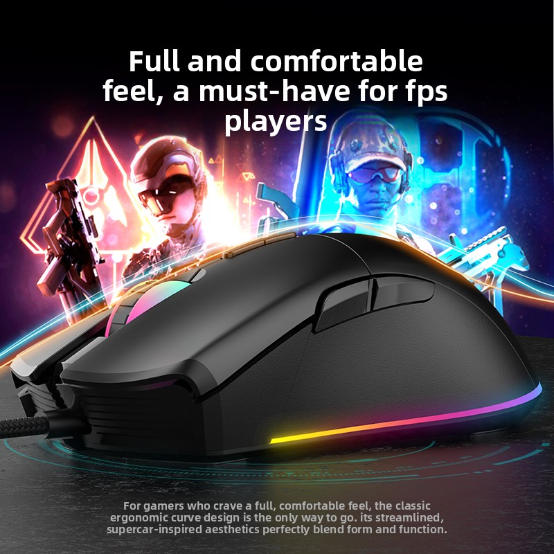 Przewodowa mysz gamingowa do k – Pc Gaming Cafe recenzja i cena