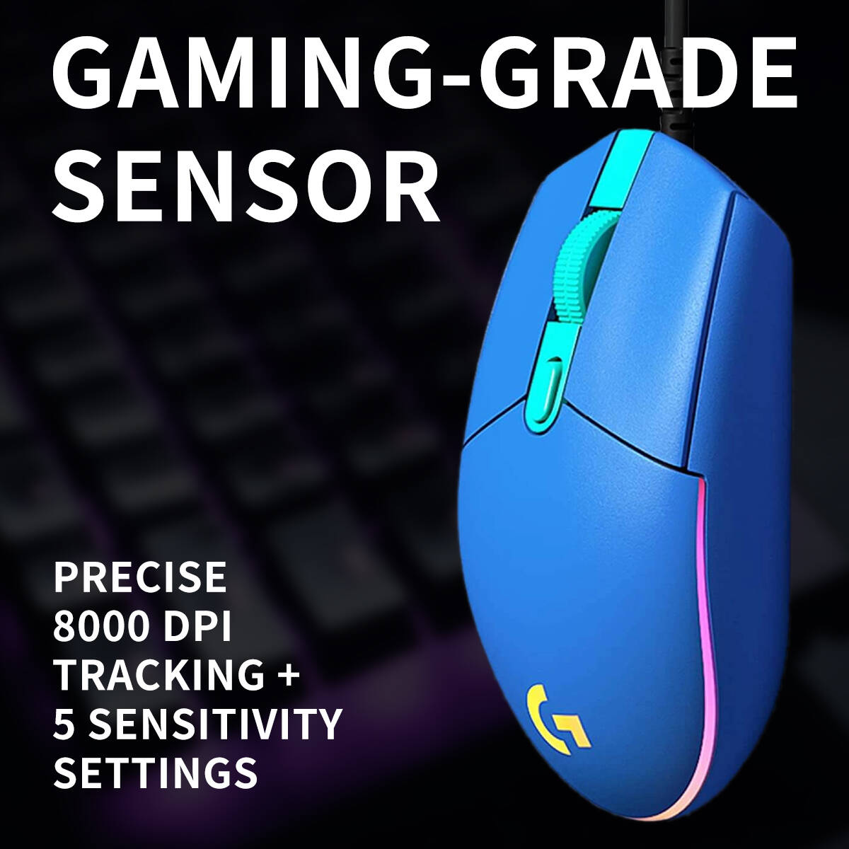 Mysz przewodowa Logitech G203  – Logitech Mouse G203 recenzja i cena