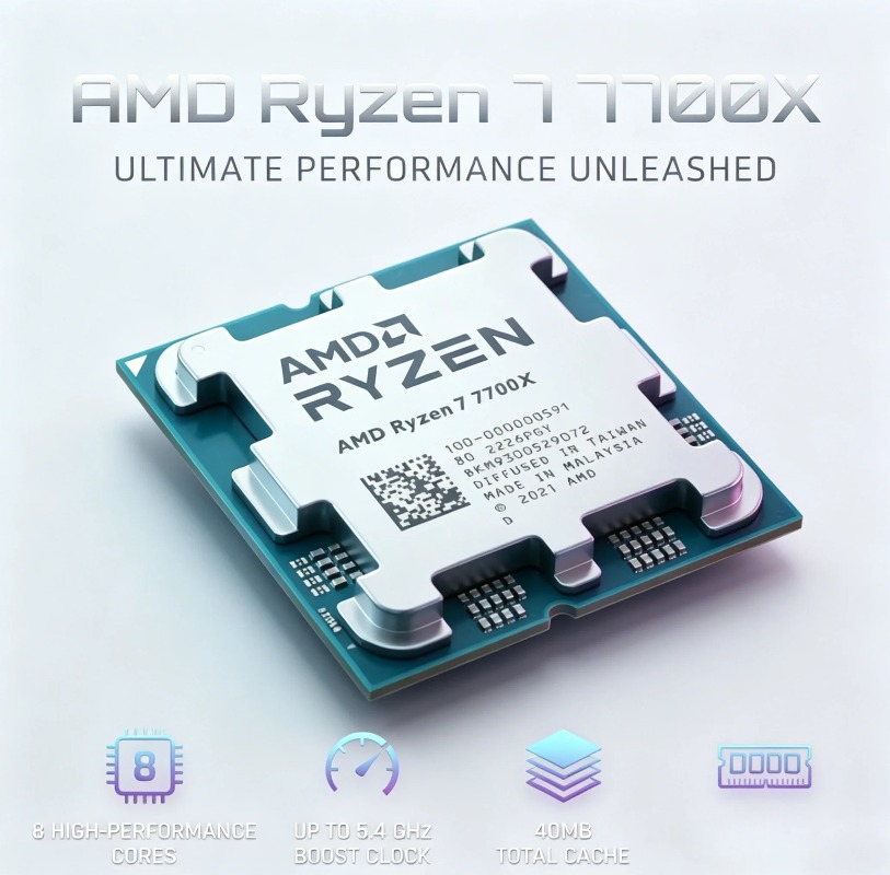 AMD Ryzen 7 7700X R7 7700X CPU – Amd Cpu Ryzen 7 recenzja i cena