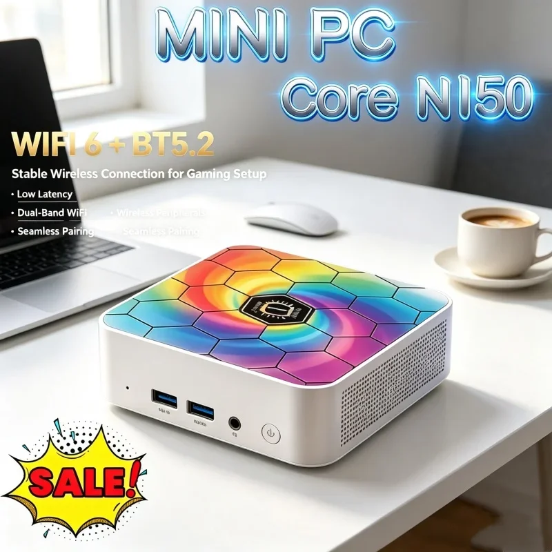 MINI PC Intel N150 Windows 11  – Pc Gaming Cafe recenzja i cena