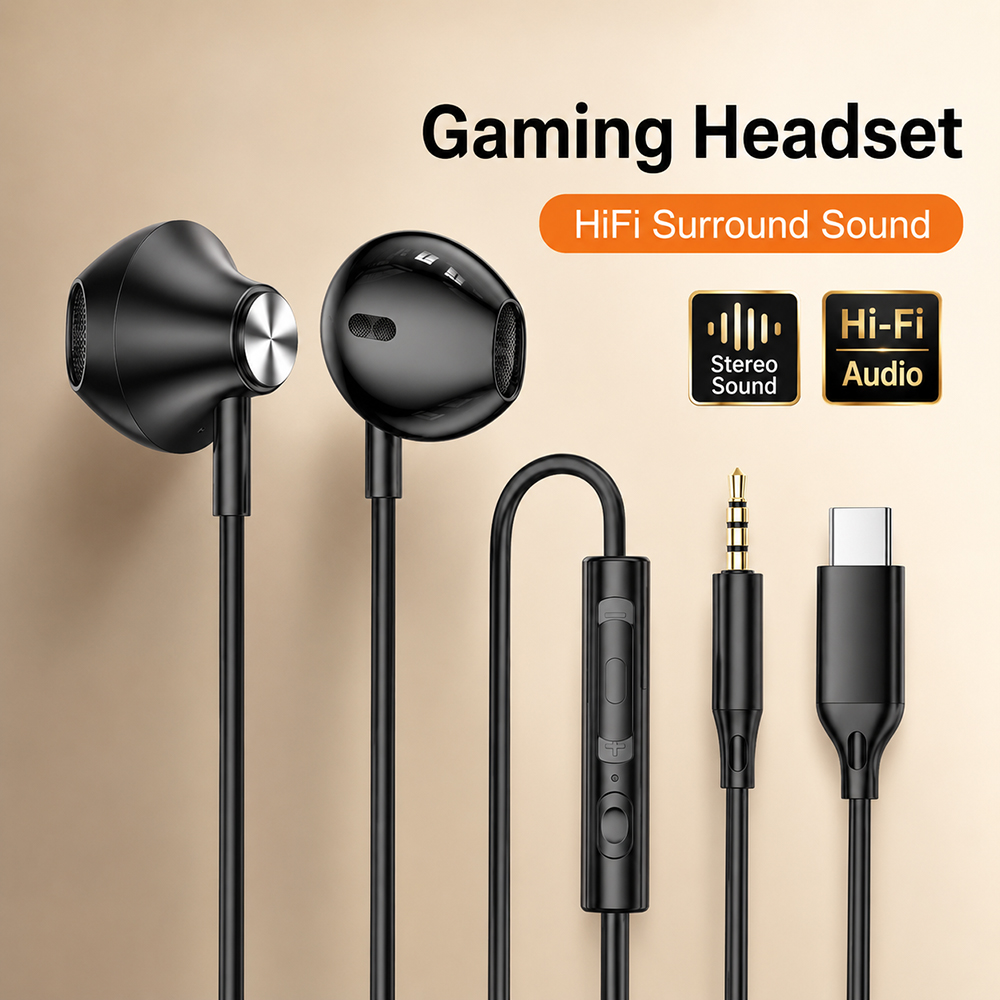 Słuchawki HiFi Surround z mocn – Pc Gaming Xiaomi recenzja i cena