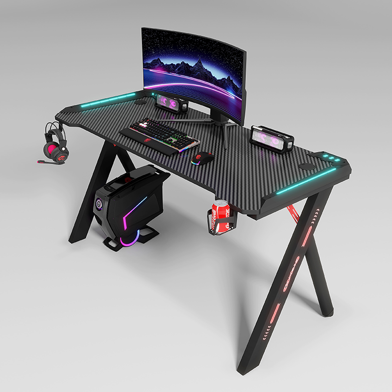 Czarny Nowoczesny Stół Gamingo – Pc Gaming Cafe recenzja i cena