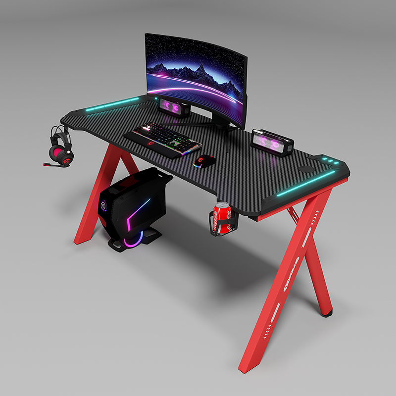 Czarny Nowoczesny Stół Gamingo – Pc Gaming Cafe recenzja i cena