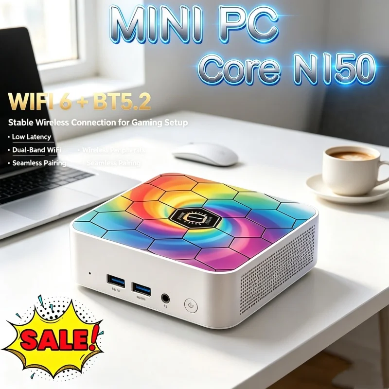 MINI PC Intel N150 Windows 11  – Pc Gaming Cafe recenzja i cena