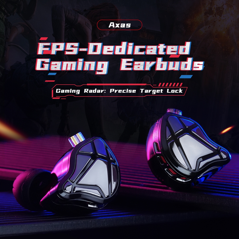    Słuchawki gamingowe KZ Axa – Pc Gaming Earphones recenzja i cena